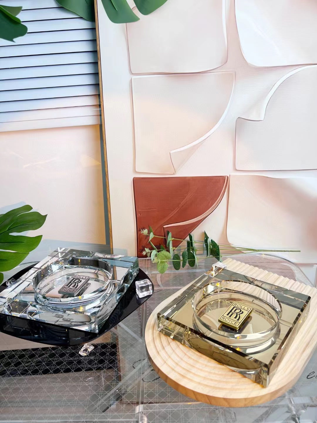ROLLS ROYCE SQUARE ASHTRAY