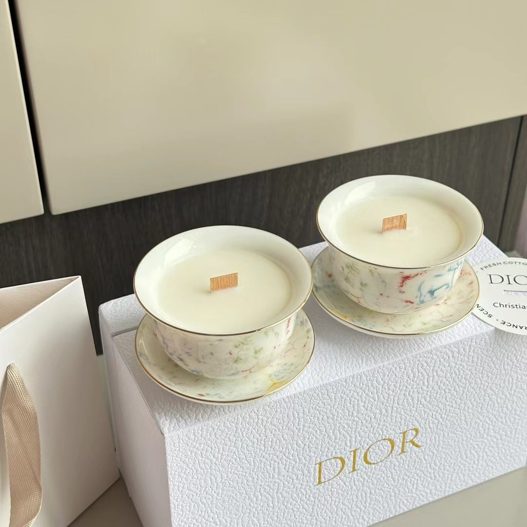 CHRISTIAN SCENTED CANDLES SET