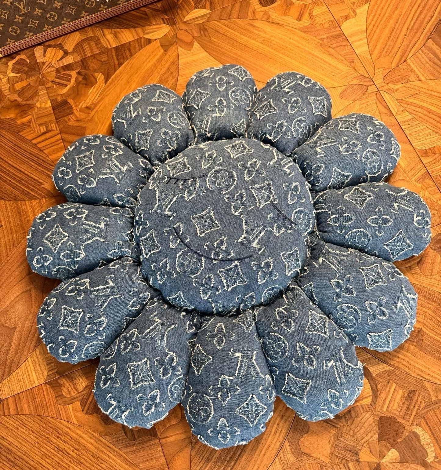 CUSTOM LV MURAKAMI FLOWER PLUSH