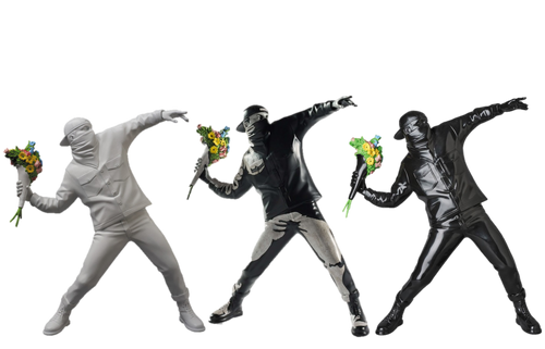 FLOWER BOMBER FIGURINE