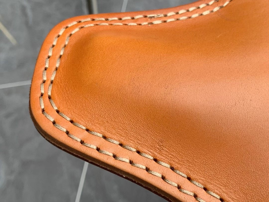 CUSTOM LEATHER STOOL