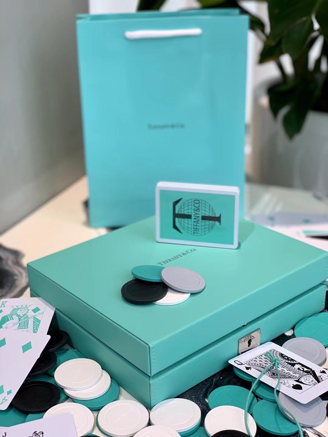 TIFFANY & CO POKER SET