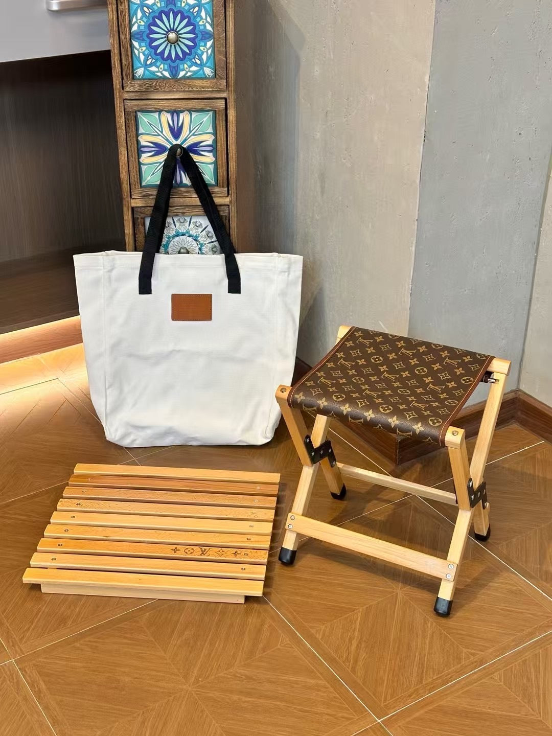CUSTOM LV PICNIC SET