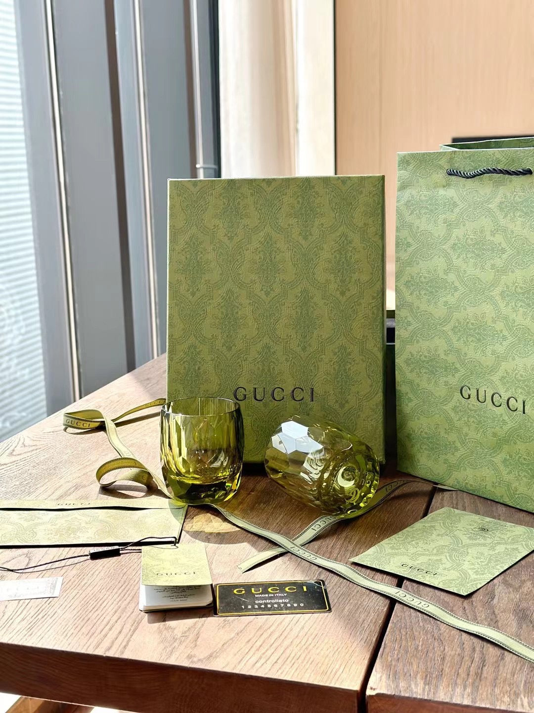 GUCCI CUP GLASSWARE