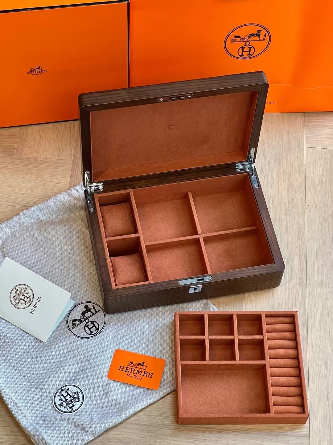 HERMES JEWELRY BOX