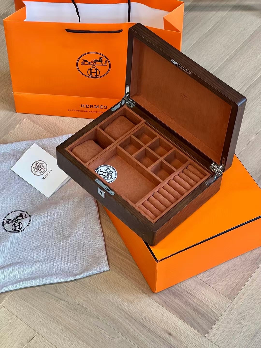 HERMES JEWELRY BOX