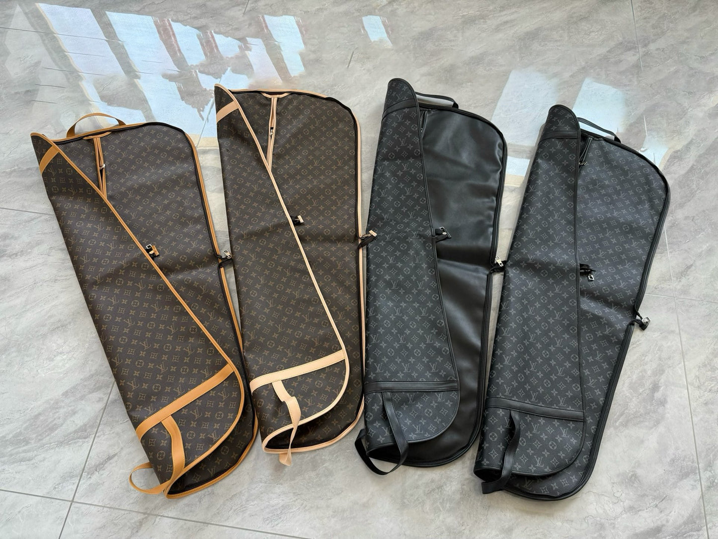 CUSTOM LV GARMENT BAG