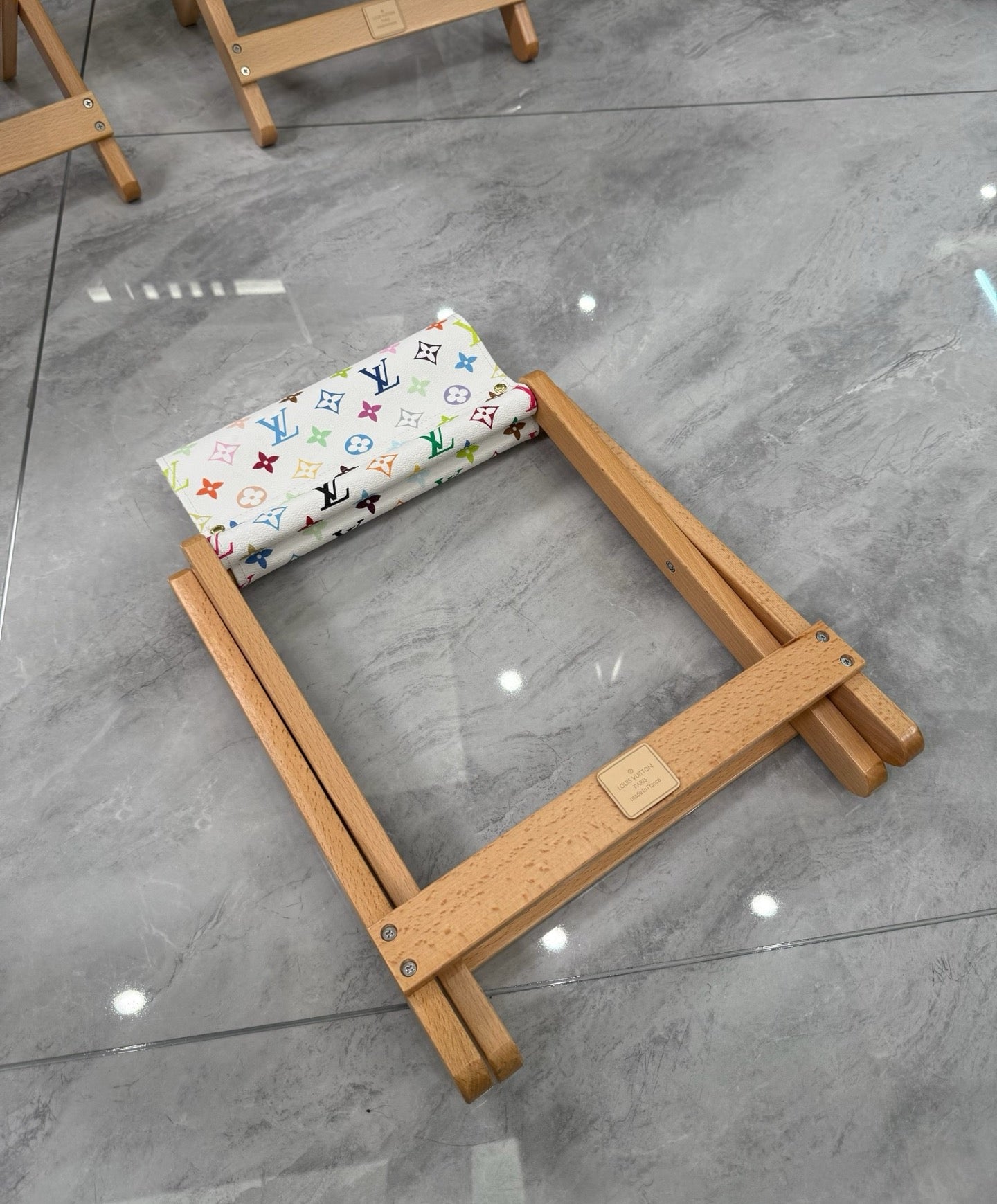 CUSTOM LV BARBECUE STOOL (MULTICOLOUR)