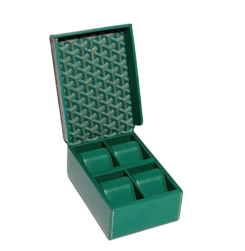 CUSTOM GOYARD 4 WATCH BOX