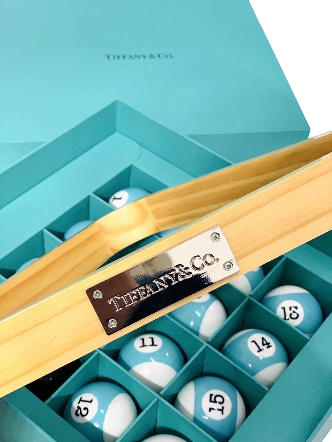 TIFFANY & CO POOL TABLE SET