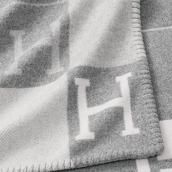HERMES WOOL CLASSIC THROW BLANKET