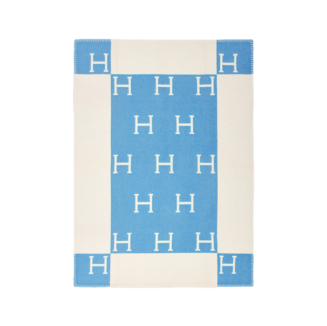 HERMES WOOL CLASSIC THROW BLANKET