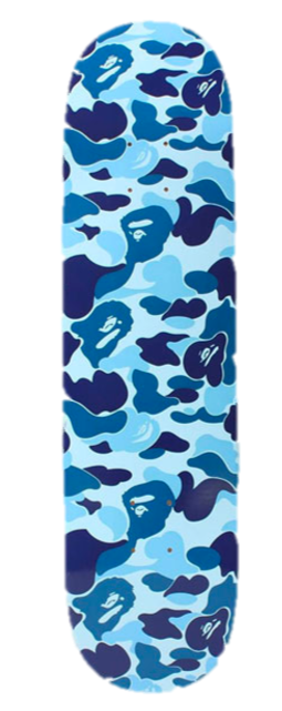 BAPE CAMO SKATEBOARD DECKS