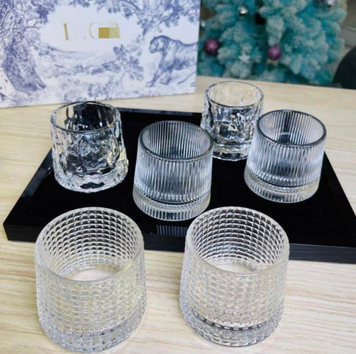 CHRISTIAN 6 GLASS CUP SET