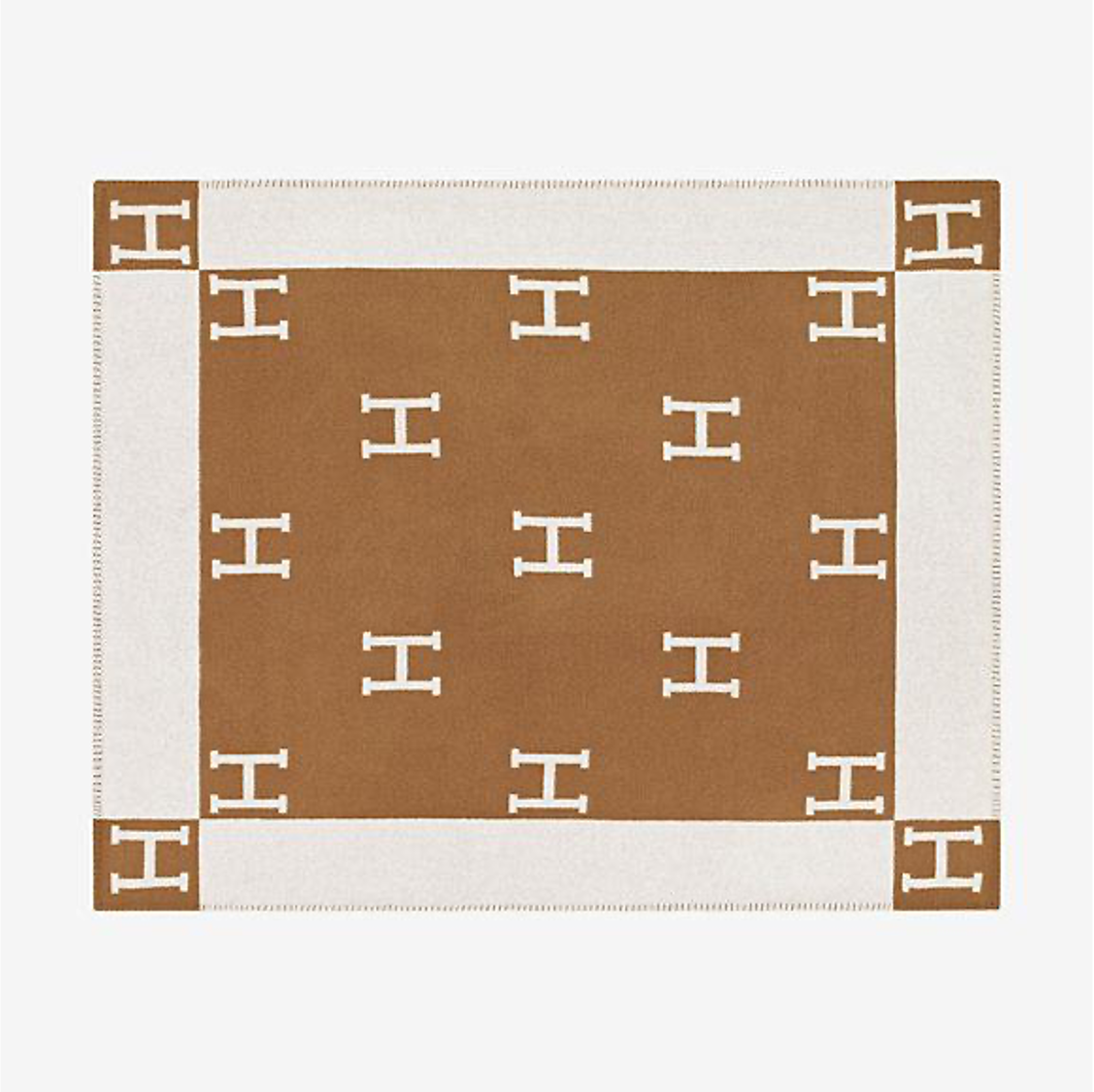 HERMES WOOL CLASSIC THROW BLANKET
