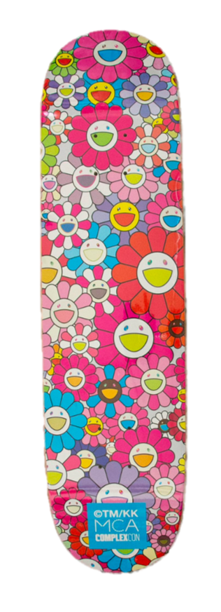 MURAKAMI FLOWER SKATEBOARD DECKS