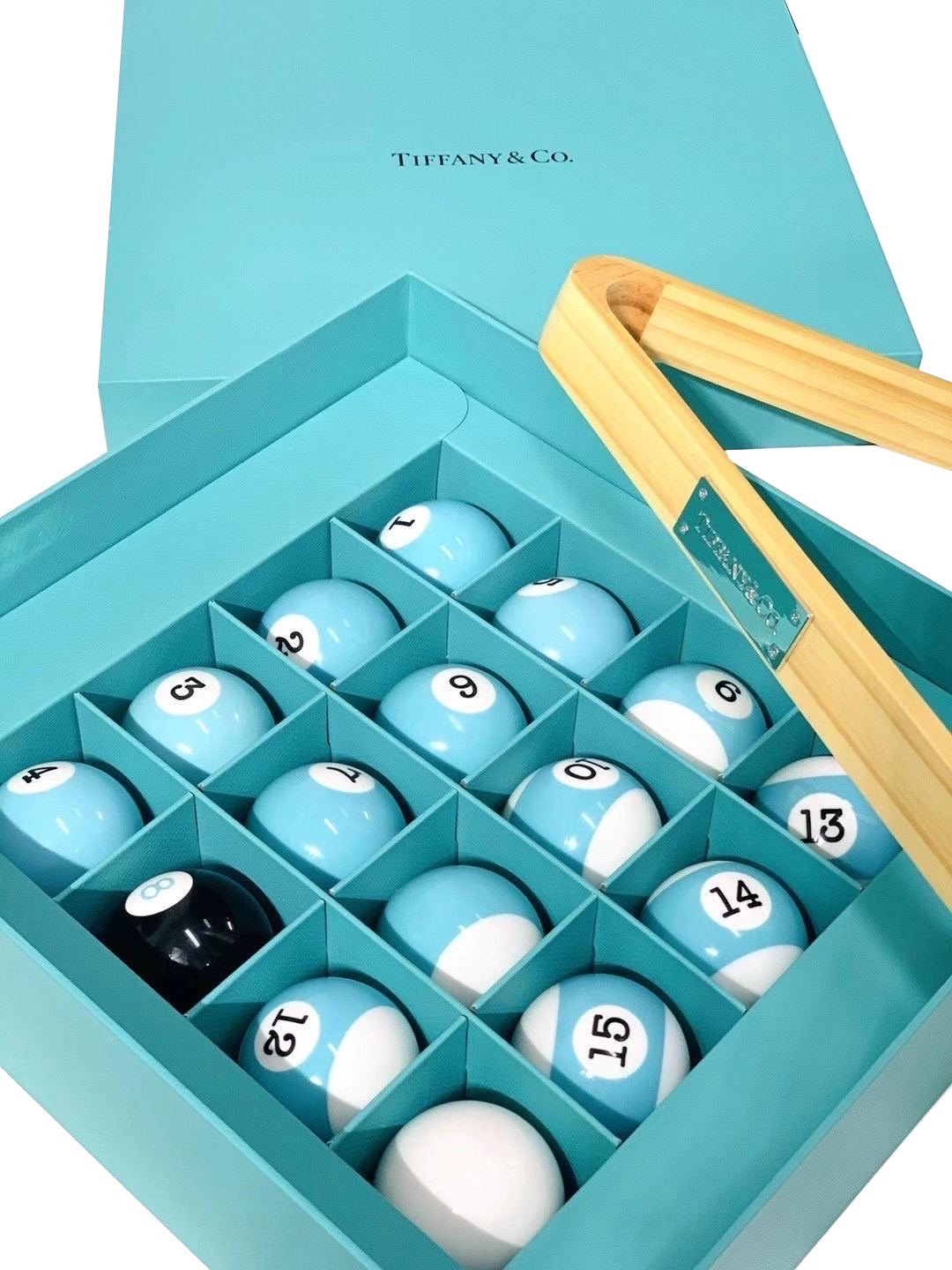 TIFFANY & CO POOL TABLE SET