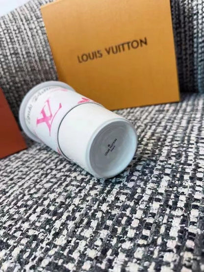 CUSTOM LOUIS CUP AND STRAW