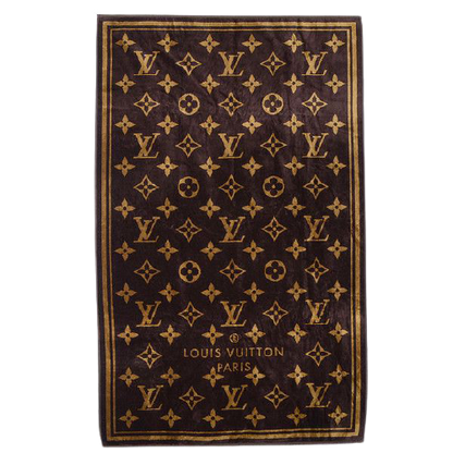 CUSTOM LV BEACH TOWEL