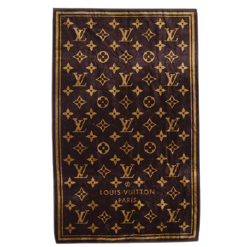 CUSTOM LV BEACH TOWEL