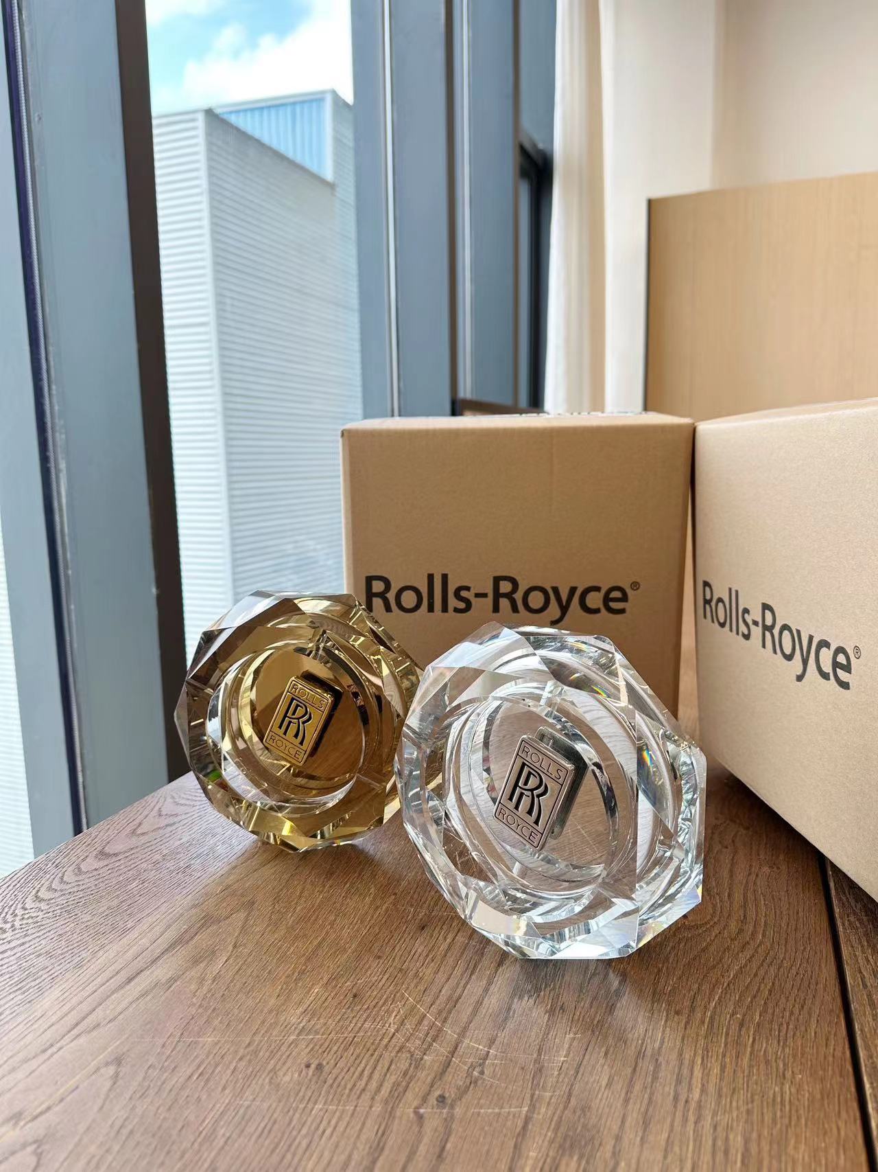ROLLS ROYCE ROUND ASHTRAY