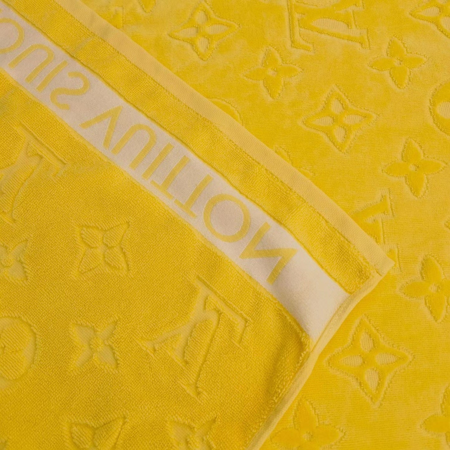CUSTOM LV BEACH TOWEL