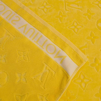 CUSTOM LV BEACH TOWEL