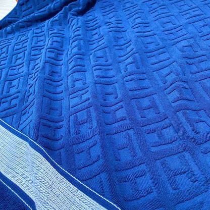 CUSTOM HERMES BEACH TOWEL