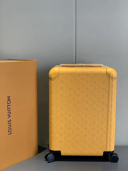 CUSTOM TAURILLON YELLOW 37L HORIZON 55 SUITCASE
