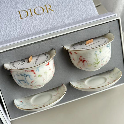 CHRISTIAN SCENTED CANDLES SET