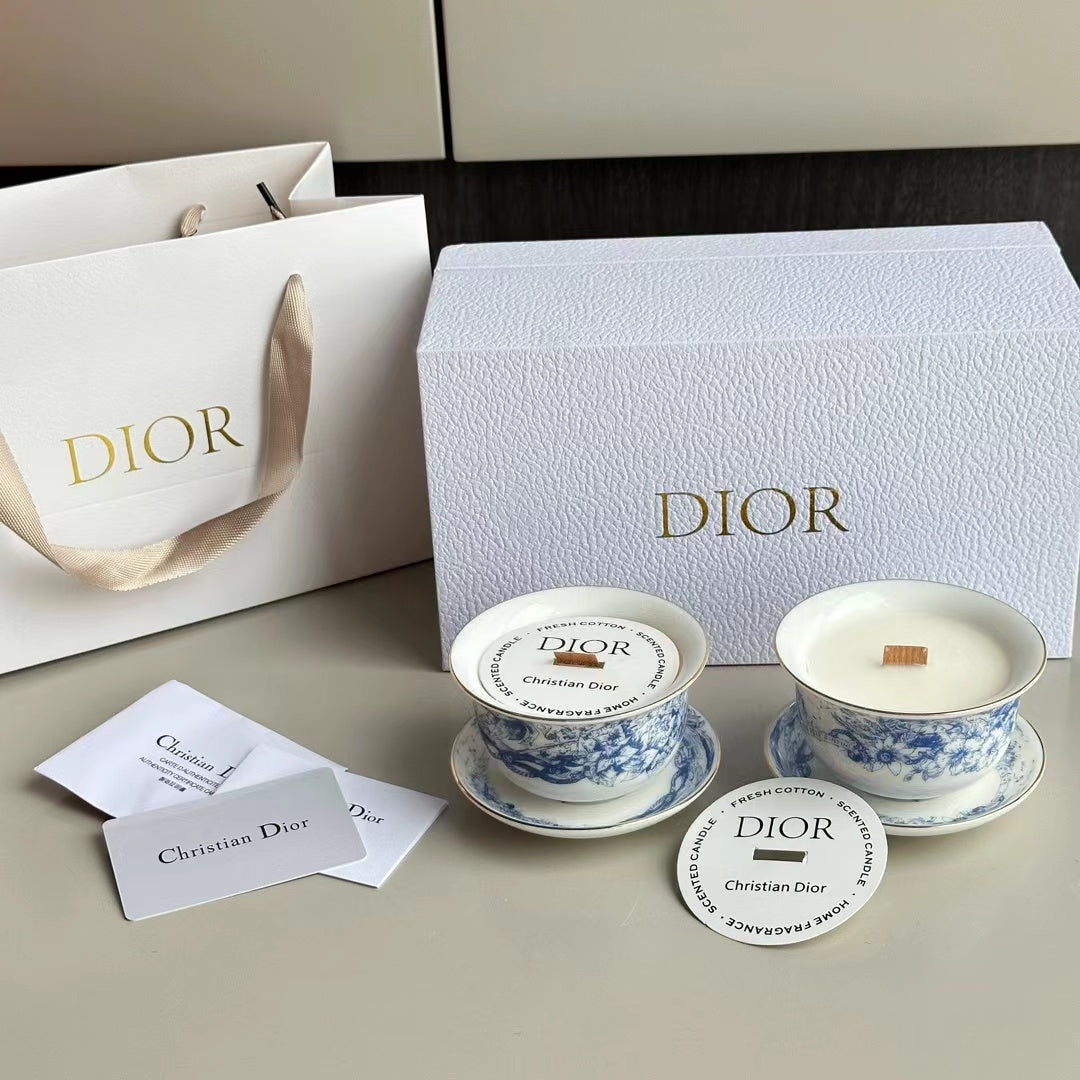 CHRISTIAN SCENTED CANDLES SET