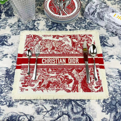 CHRISTIAN EATING PLACEMAT WITH CUTLERY SET