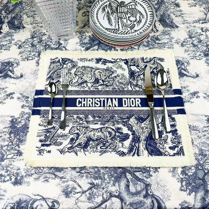 CHRISTIAN EATING PLACEMAT WITH CUTLERY SET