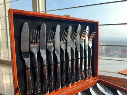 CUSTOM HERMES CUTLERY SET
