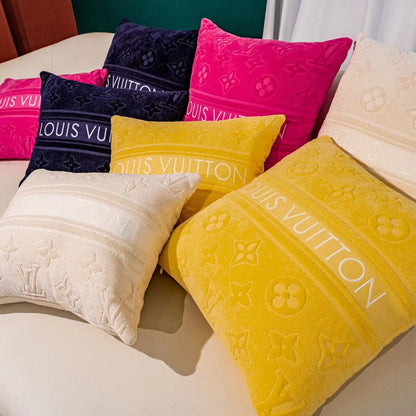 CUSTOM LV BEACH PILLOW