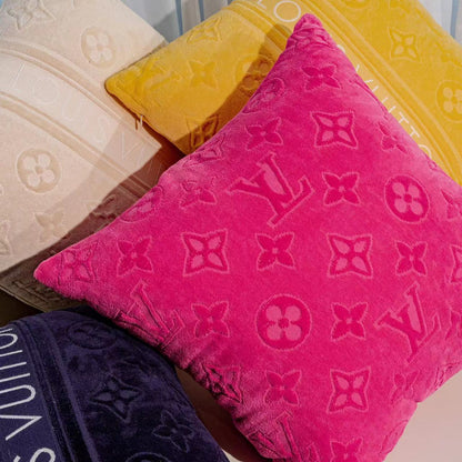 CUSTOM LV BEACH PILLOW