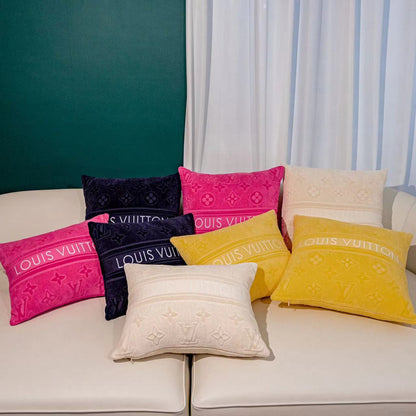 CUSTOM LV BEACH PILLOW