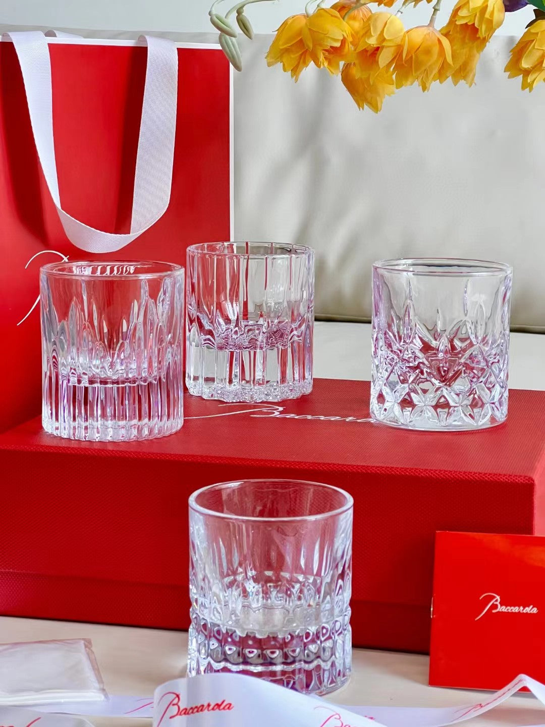 BACCAROLA CUPS GLASSWARE SET