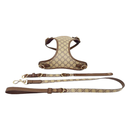 GUCCI PET HARNESS, COLLAR AND LEASH