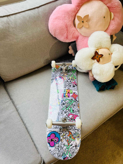 CUSTOM LV MNG COMICS SKATEBOARD