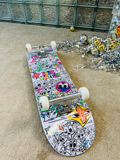 CUSTOM LV MNG COMICS SKATEBOARD