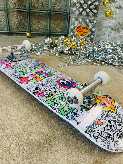 CUSTOM LV MNG COMICS SKATEBOARD