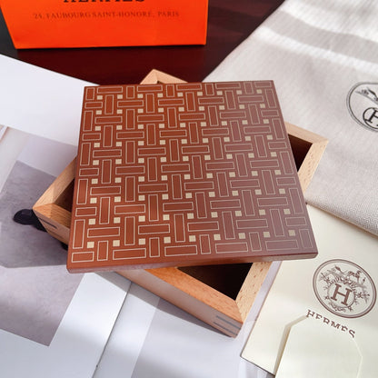 HERMES WOOD ACCESSORIES BOX