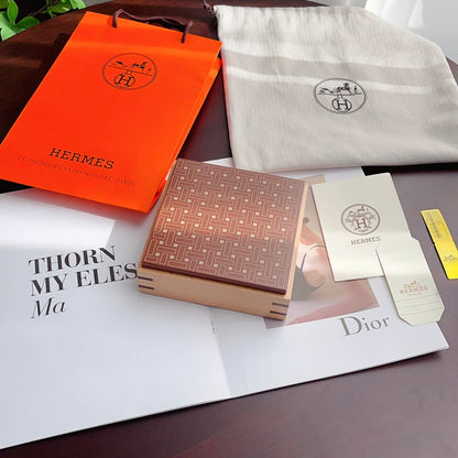 HERMES WOOD ACCESSORIES BOX