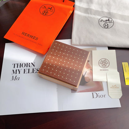 HERMES WOOD ACCESSORIES BOX