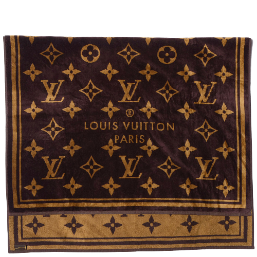 CUSTOM LV BEACH TOWEL