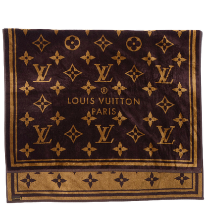 CUSTOM LV BEACH TOWEL