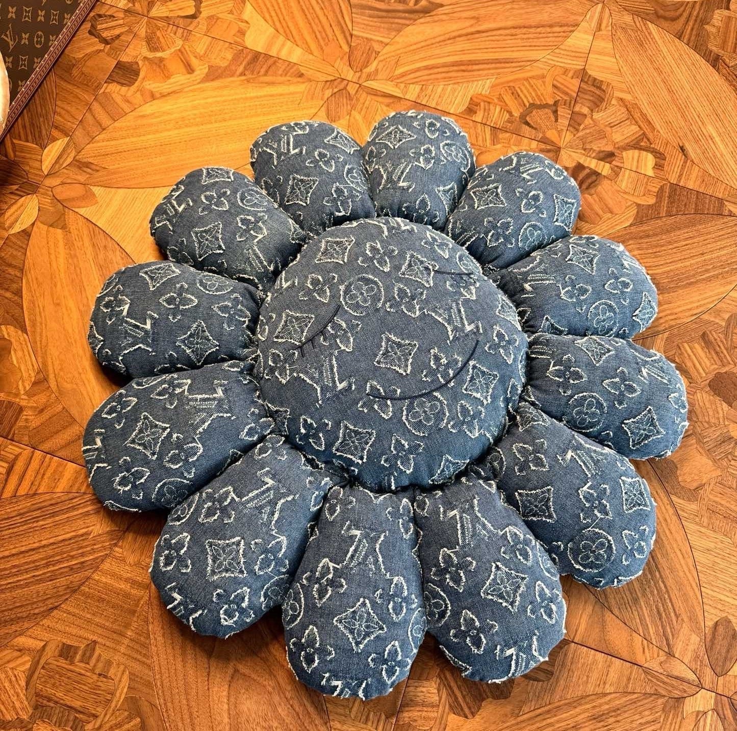 CUSTOM LV MURAKAMI FLOWER PLUSH