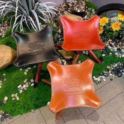 CUSTOM LEATHER STOOL