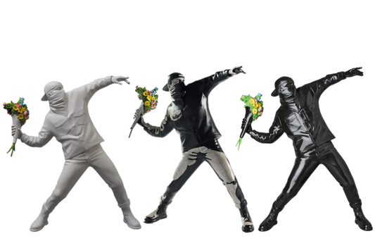 FLOWER BOMBER FIGURINE
